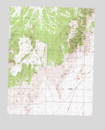 Picacho Peak, UT USGS Topographic Map