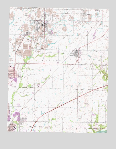 Picher, OK USGS Topographic Map