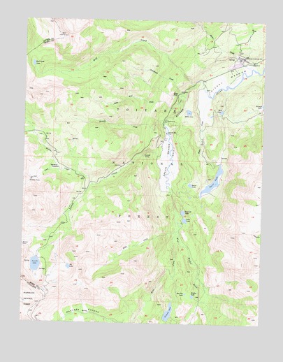 Pickel Meadow, CA USGS Topographic Map