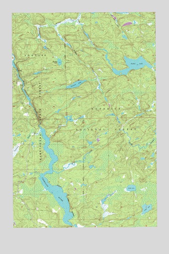Picket Lake, MN USGS Topographic Map