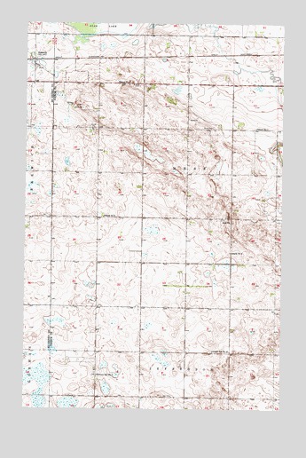 Berwick, ND USGS Topographic Map
