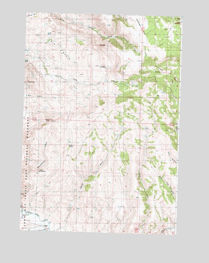 Picture Gorge East, OR USGS Topographic Map