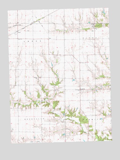 Berwick, IL USGS Topographic Map