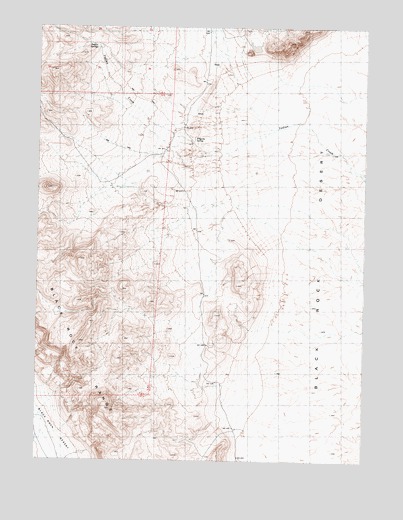 Pidgeon Spring, NV USGS Topographic Map
