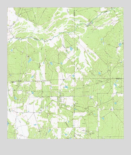 Piedra Creek SE, TX USGS Topographic Map