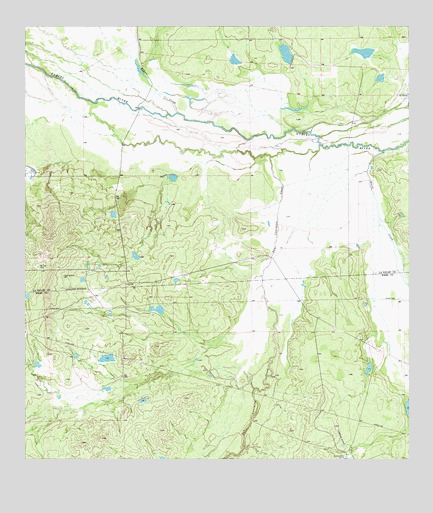 Piedra Creek SW, TX USGS Topographic Map
