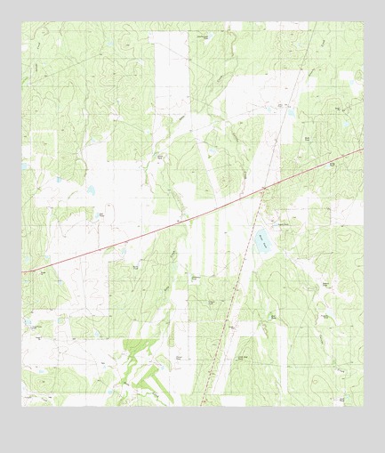 Piedra Parada Ranch, TX USGS Topographic Map