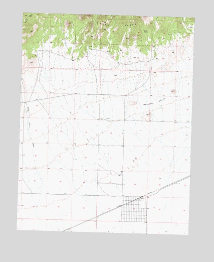 Beryl, UT USGS Topographic Map