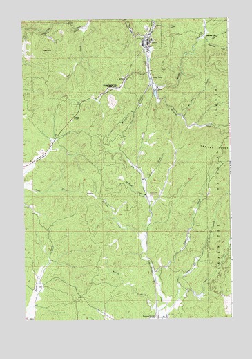 Pierce, ID USGS Topographic Map