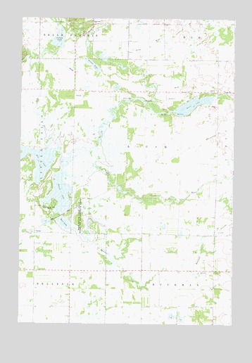 Pierz Lake, MN USGS Topographic Map