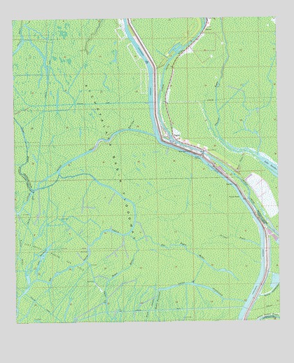 Pigeon, LA USGS Topographic Map
