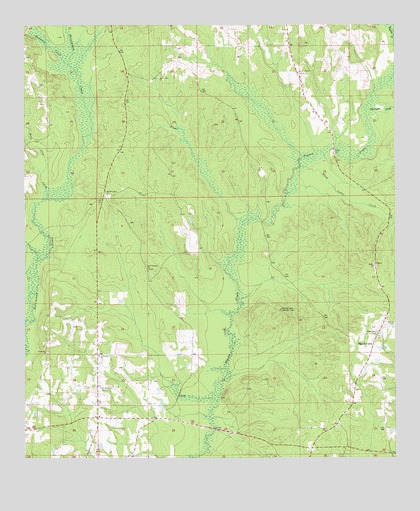 Pigeon Creek, AL USGS Topographic Map