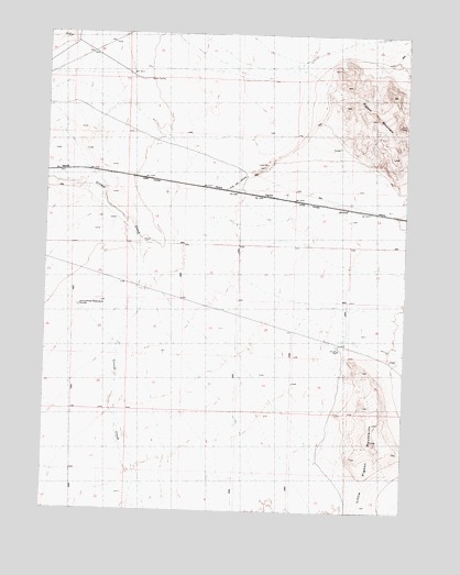 Pigeon Mountain, UT USGS Topographic Map