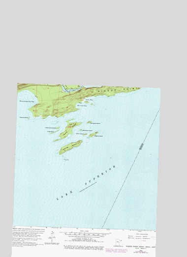 Pigeon Point, MN USGS Topographic Map