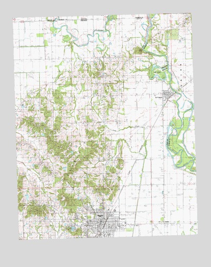Piggott, AR USGS Topographic Map