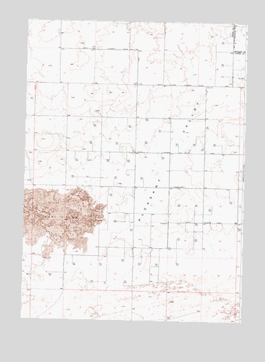 Pillar Butte SE, ID USGS Topographic Map