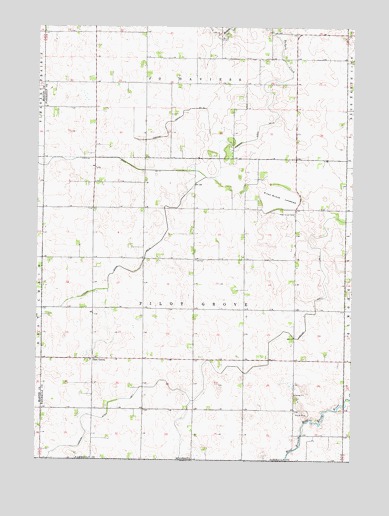 Pilot Grove, MN USGS Topographic Map