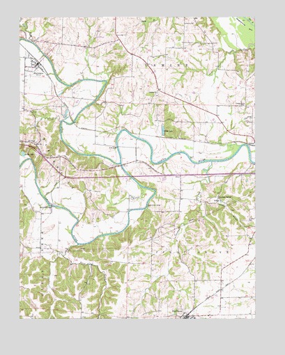 Pilot Grove North, MO USGS Topographic Map