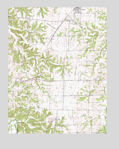 Pilot Grove South, MO USGS Topographic Map