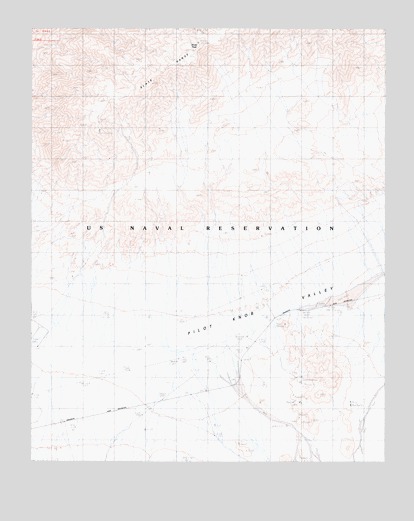 Pilot Knob Valley West, CA USGS Topographic Map