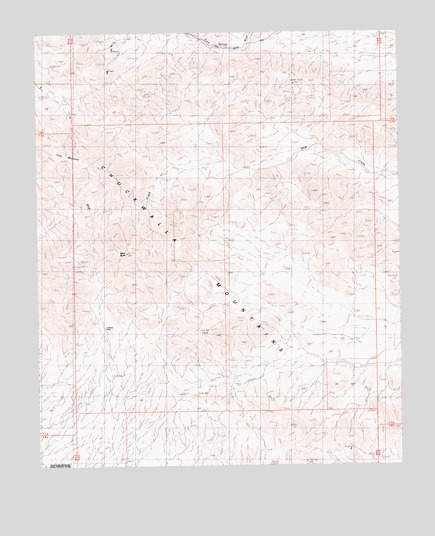 Pilot Mountain, CA USGS Topographic Map