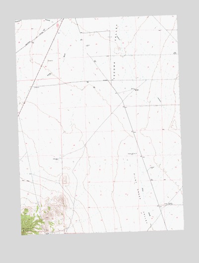 Pilot Peak NW, NV USGS Topographic Map