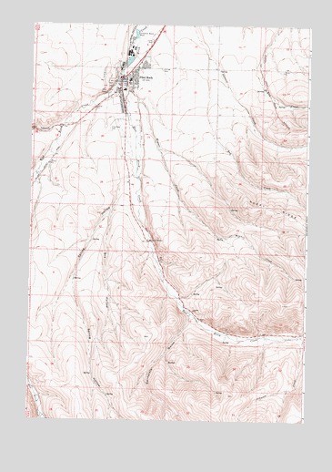 Pilot Rock, OR USGS Topographic Map