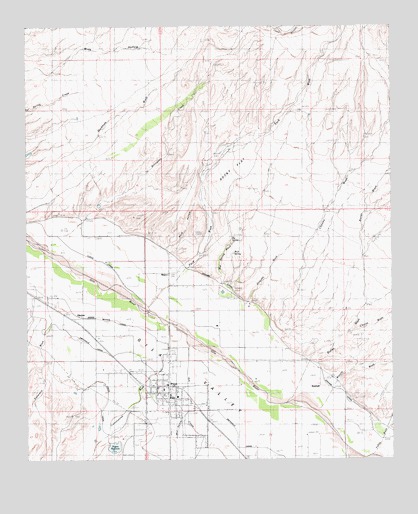 Pima, AZ USGS Topographic Map