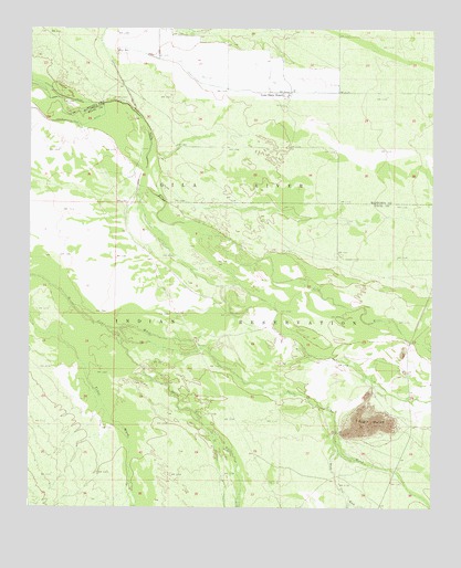 Pima Butte, AZ USGS Topographic Map