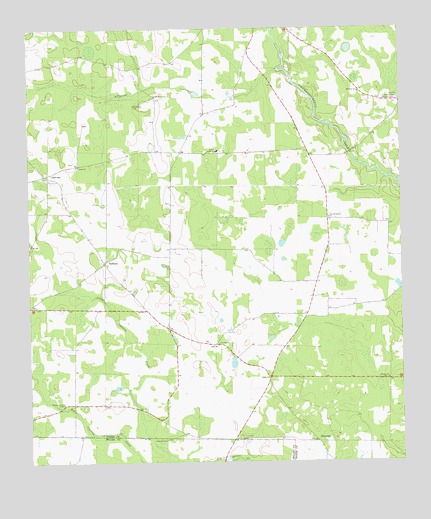 Bethany, GA USGS Topographic Map