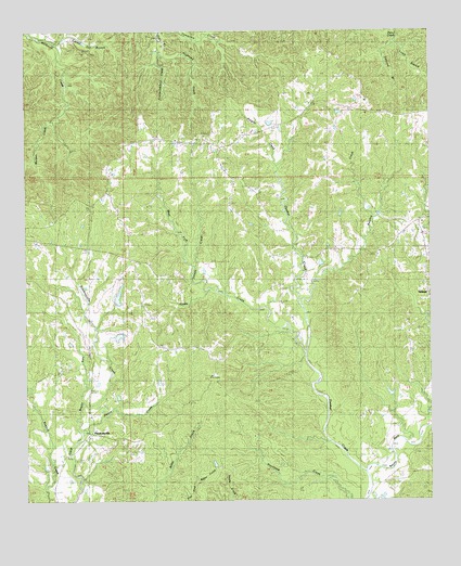 Pinckneyville, MS USGS Topographic Map