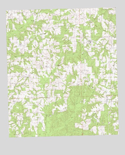 Pine, LA USGS Topographic Map