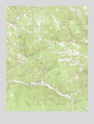 Pine, CO USGS Topographic Map