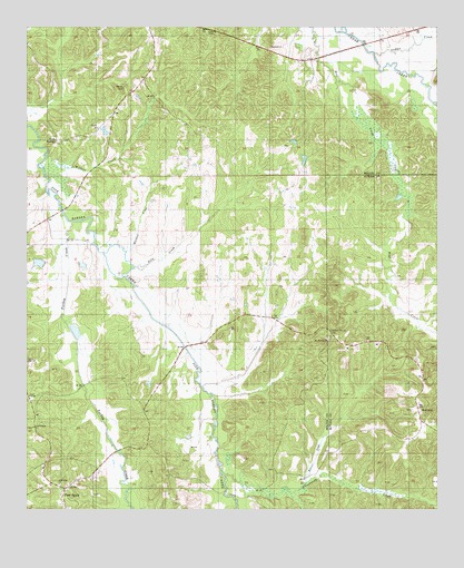 Pine Apple North, AL USGS Topographic Map