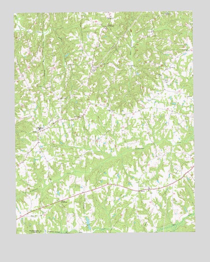 Bethany, NC USGS Topographic Map