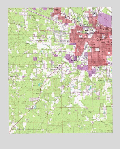 Pine Bluff, AR USGS Topographic Map