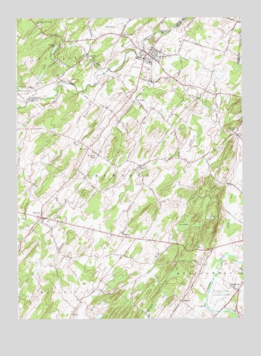 Pine Bush, NY USGS Topographic Map