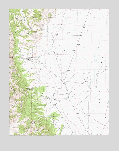 Pine Creek Ranch, NV USGS Topographic Map