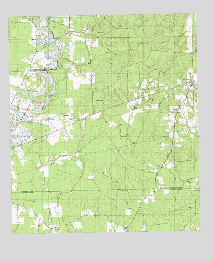 Pine Grove, LA USGS Topographic Map