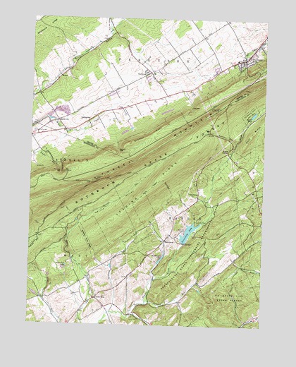 Pine Grove Mills, PA USGS Topographic Map