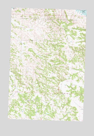 Pine Grove School, MT USGS Topographic Map