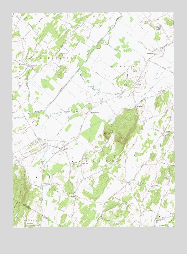 Pine Island, NY USGS Topographic Map