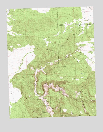 Pine Park, UT USGS Topographic Map