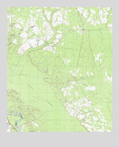 Pineland, SC USGS Topographic Map