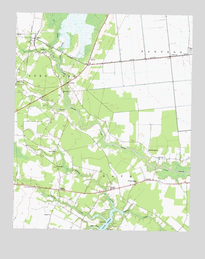 Pinetown, NC USGS Topographic Map