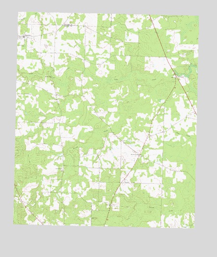 Pineview East, GA USGS Topographic Map