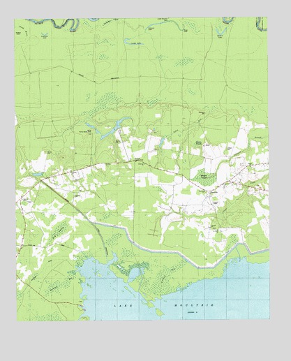Pineville, SC USGS Topographic Map