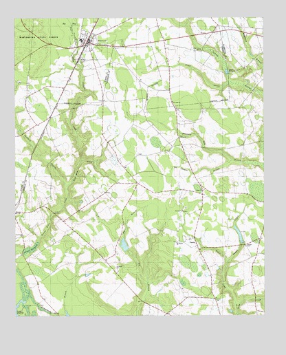 Pinewood, SC USGS Topographic Map