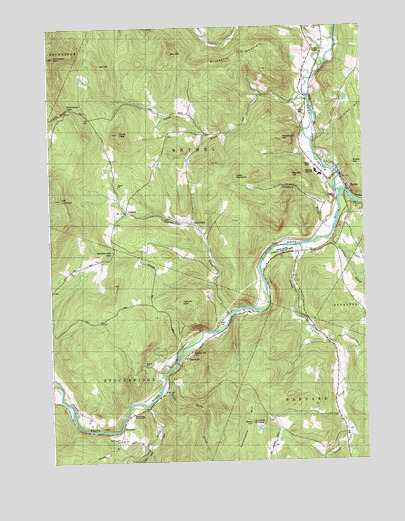 Bethel, VT USGS Topographic Map