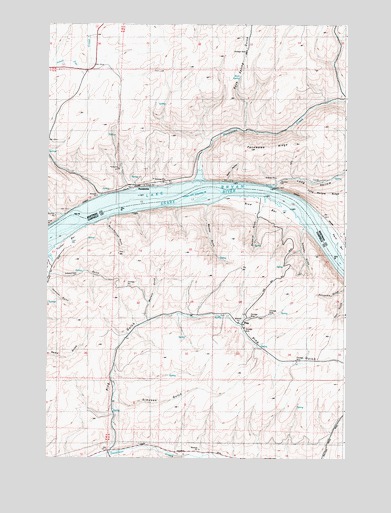 Ping, WA USGS Topographic Map